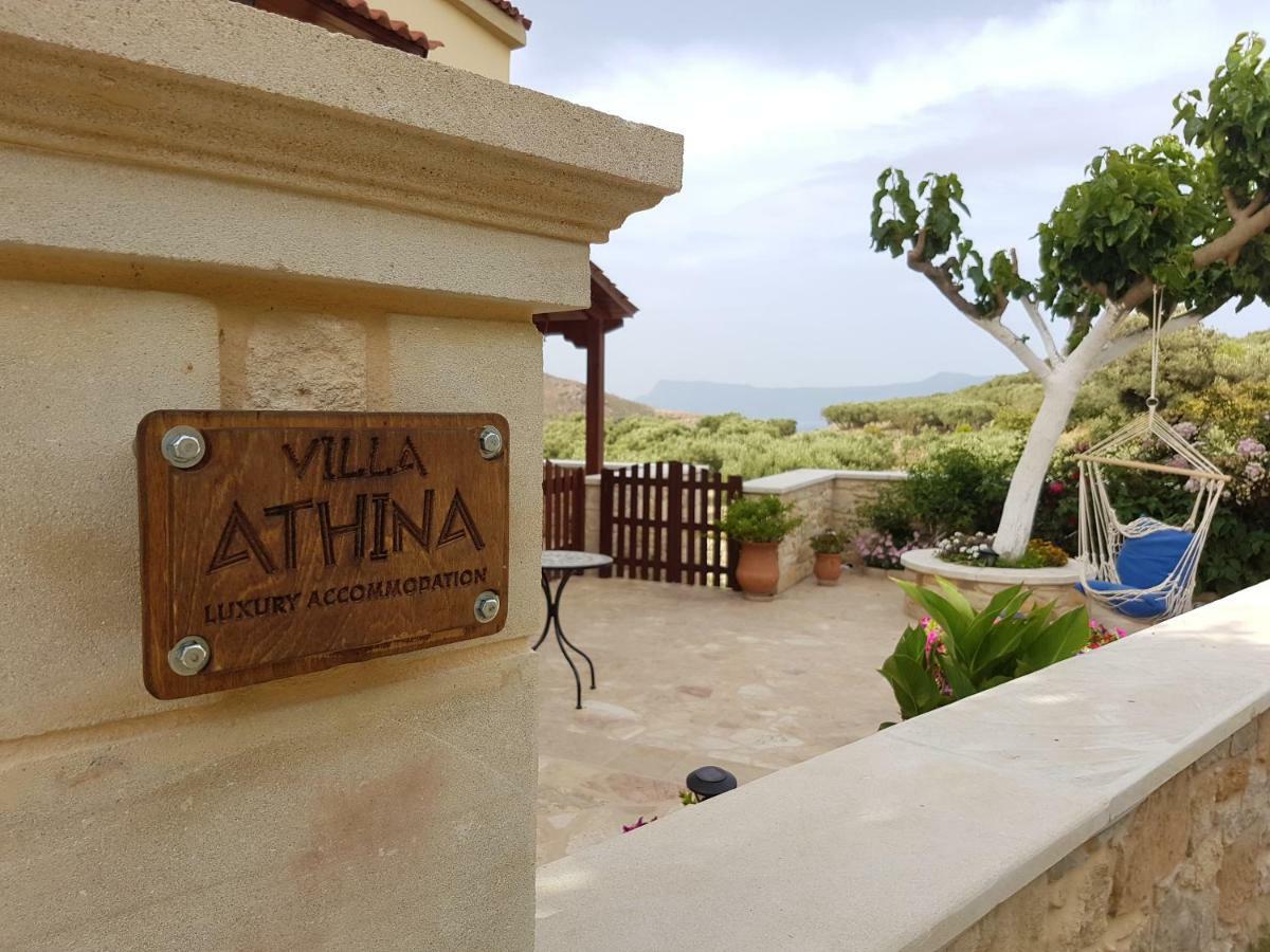Villa Athina Kissamos Bagian luar foto